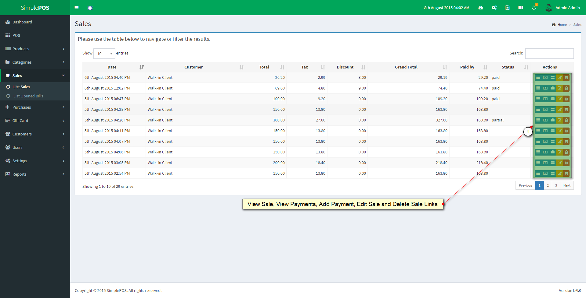 Simple POS Documentation